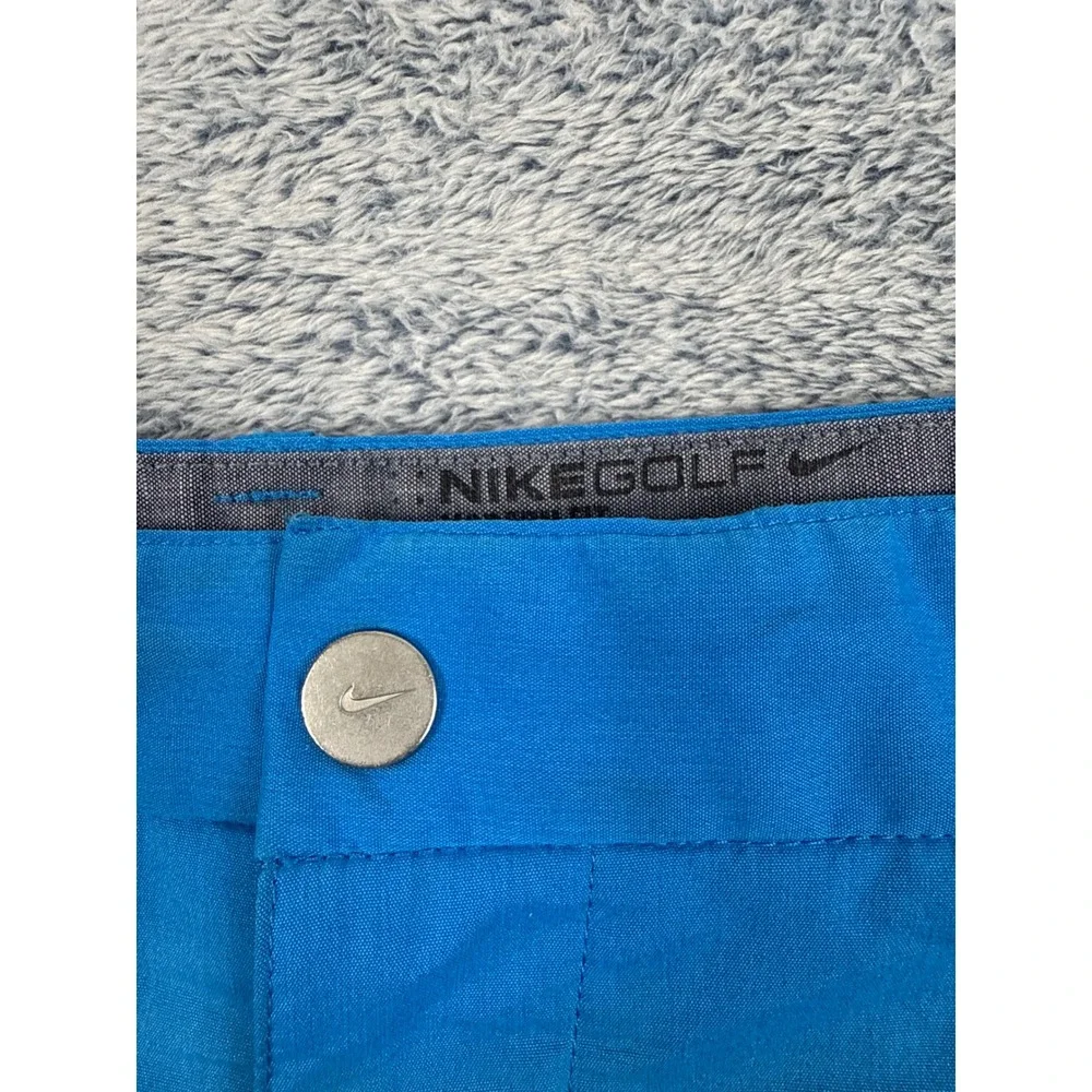 Nike‎ Golf Modern Fit Dri-FIT Mens Blue Performance Trousers 36x34